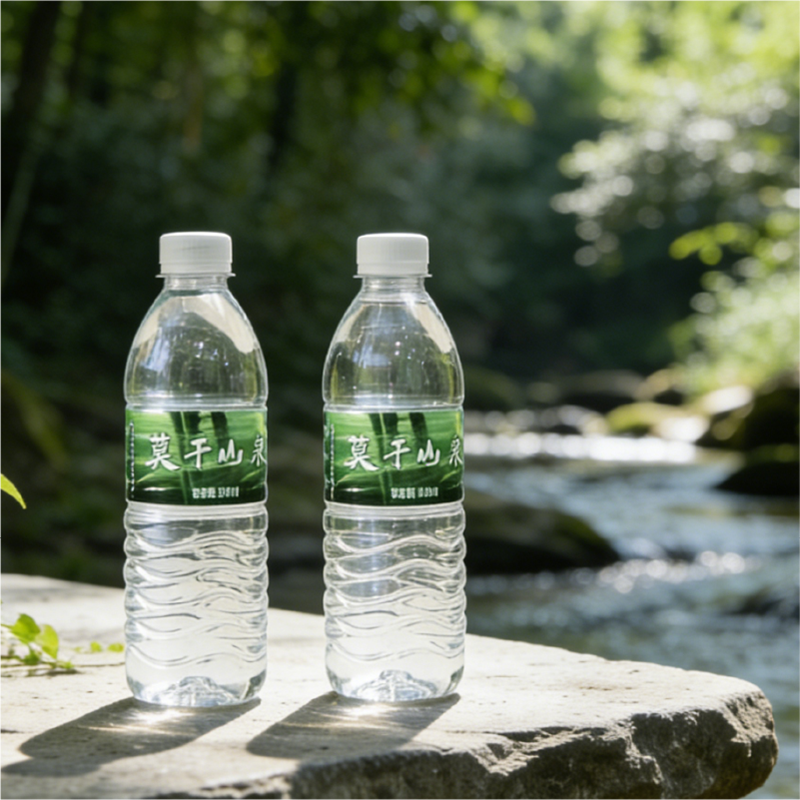 莫干山泉山泉水主视觉
